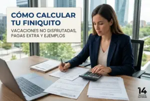 Mulher calculando finanças em escritório moderno para 2026